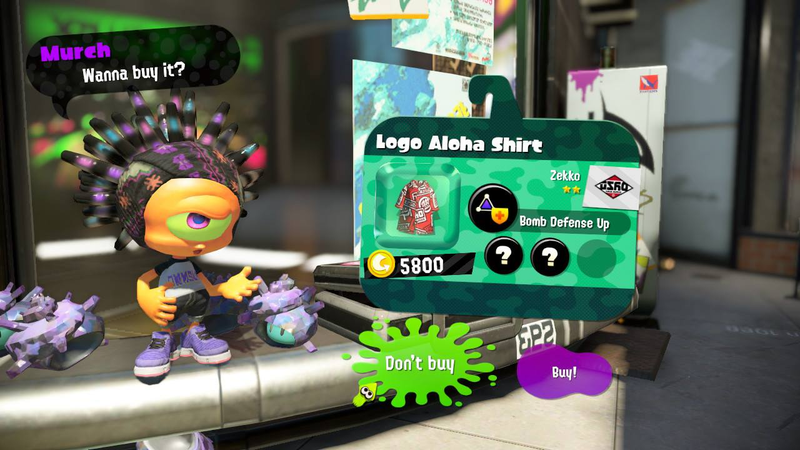 Illustration for article titled The Best Reason To Use The Switch App Is Shopping For Splatoon Gear